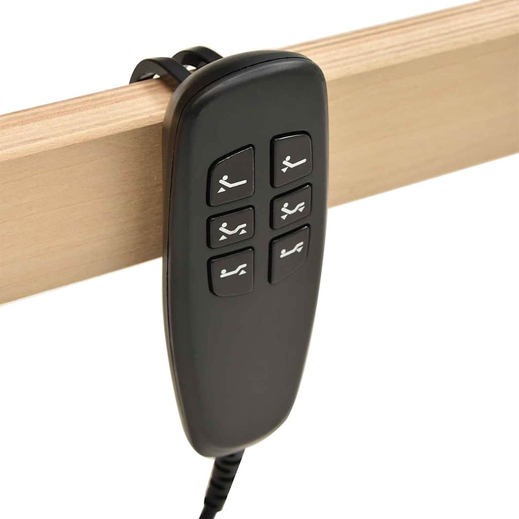 Lamelbund Brun 70 x 190 cm Solid bøg