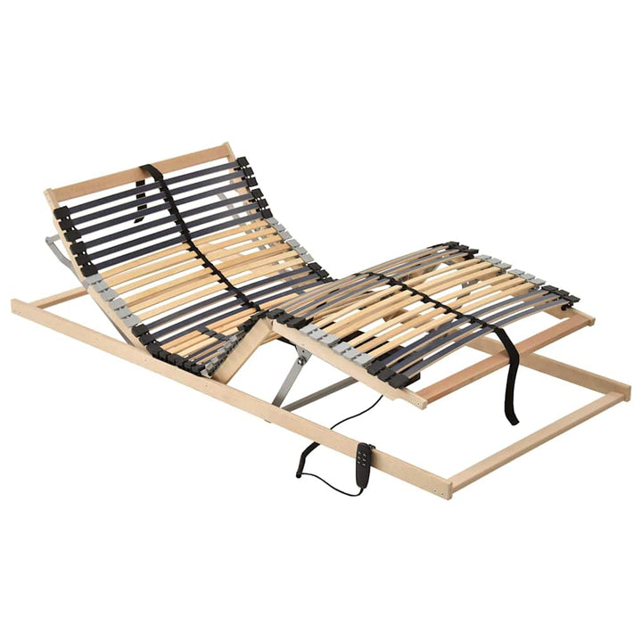 Lamelbund Brun 70 x 190 cm Solid bøg