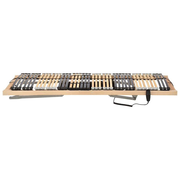 Lamelbund Brun 70 x 190 cm Solid bøg