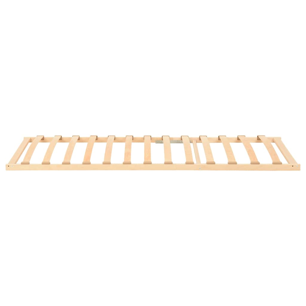Lamelbund Brun 70 x 190 cm Solid bøg