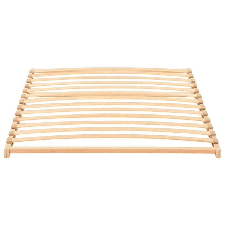Lamelbund Brun 100 x 190 cm Solid bøg