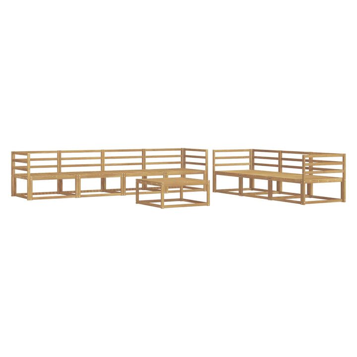 Udendørs sofagruppe 8 pcs Hvid