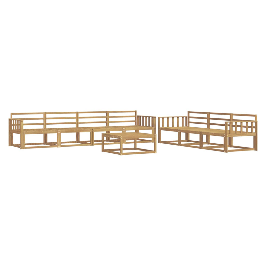 Udendørs sofagruppe 8 pcs Hvid