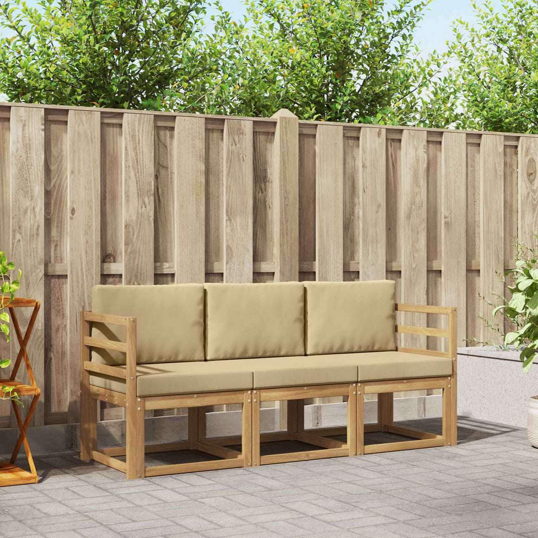 Udendørs sofagruppe 3 pcs