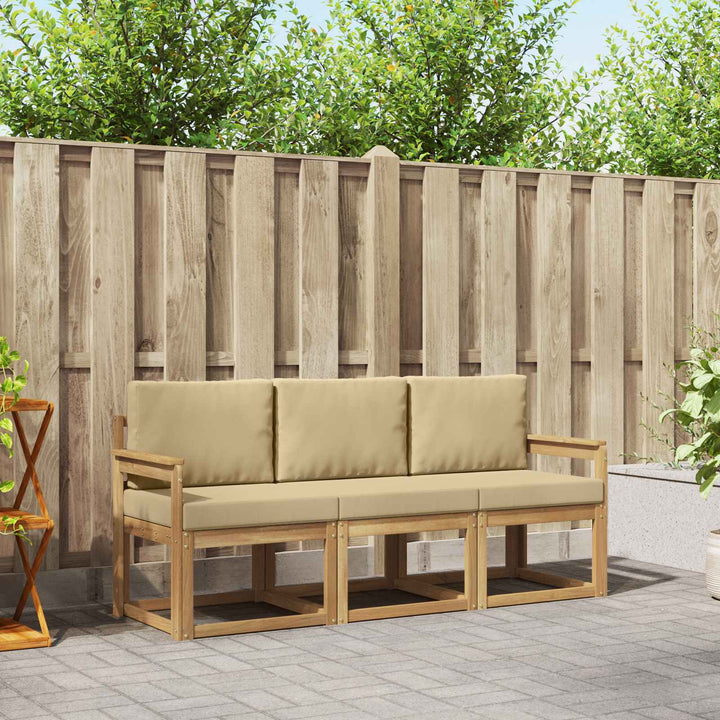 Udendørs sofagruppe 3 pcs