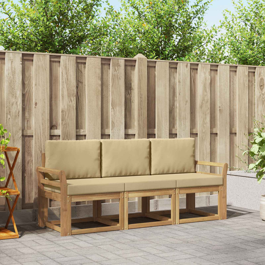 Udendørs sofagruppe 3 pcs