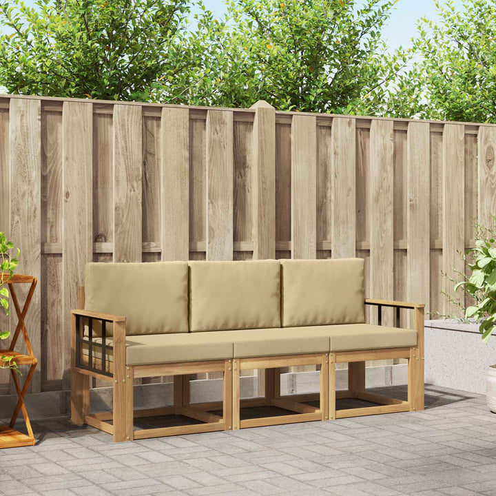 Udendørs sofagruppe 3 pcs