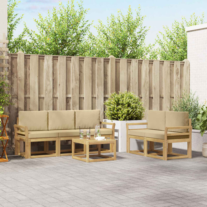 Udendørs sofagruppe 6 stk.