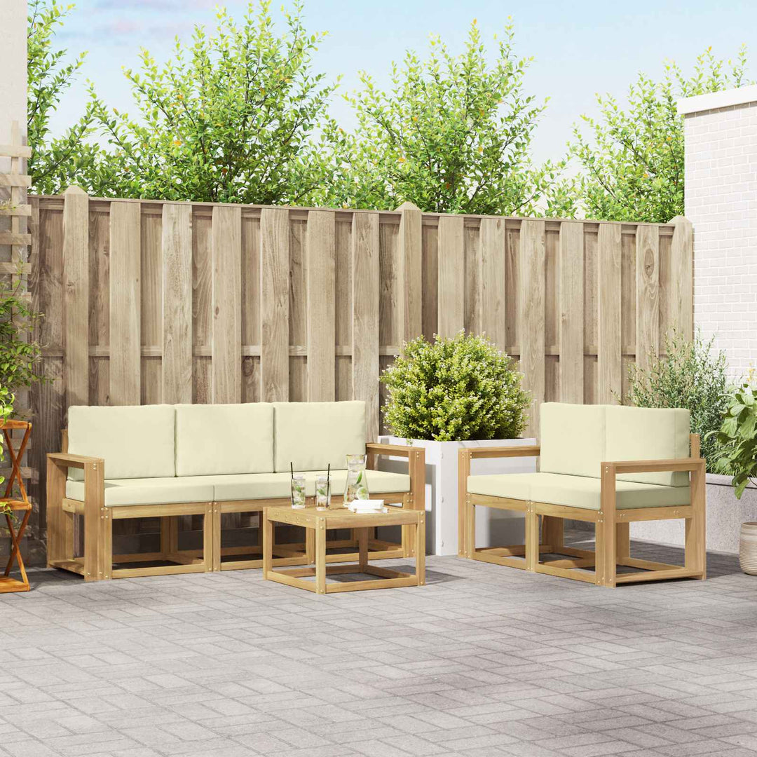 Udendørs sofagruppe 6 pcs