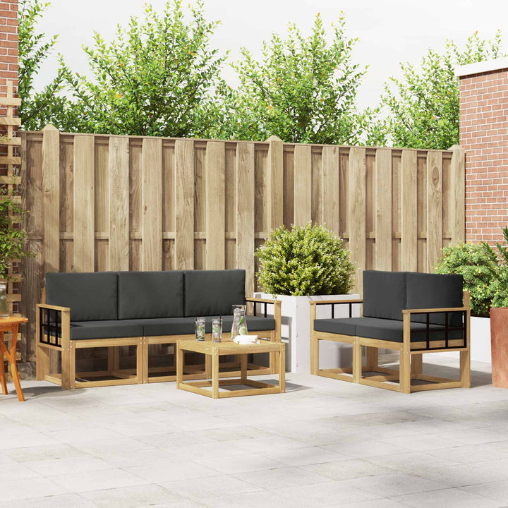 Udendørs sofagruppe 6 pcs