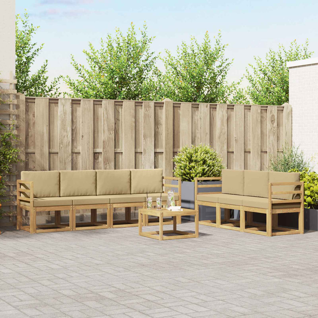 Udendørs sofagruppe 7 pcs