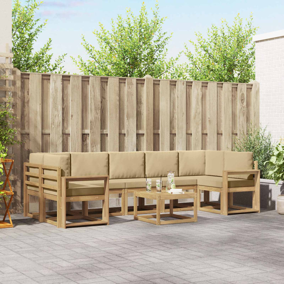 Udendørs sofagruppe 6 pcs