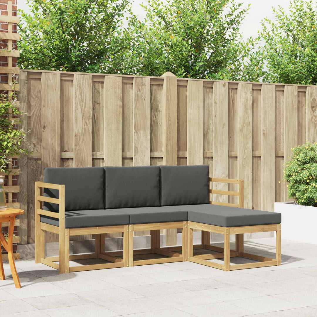 Udendørs sofagruppe 4 pcs