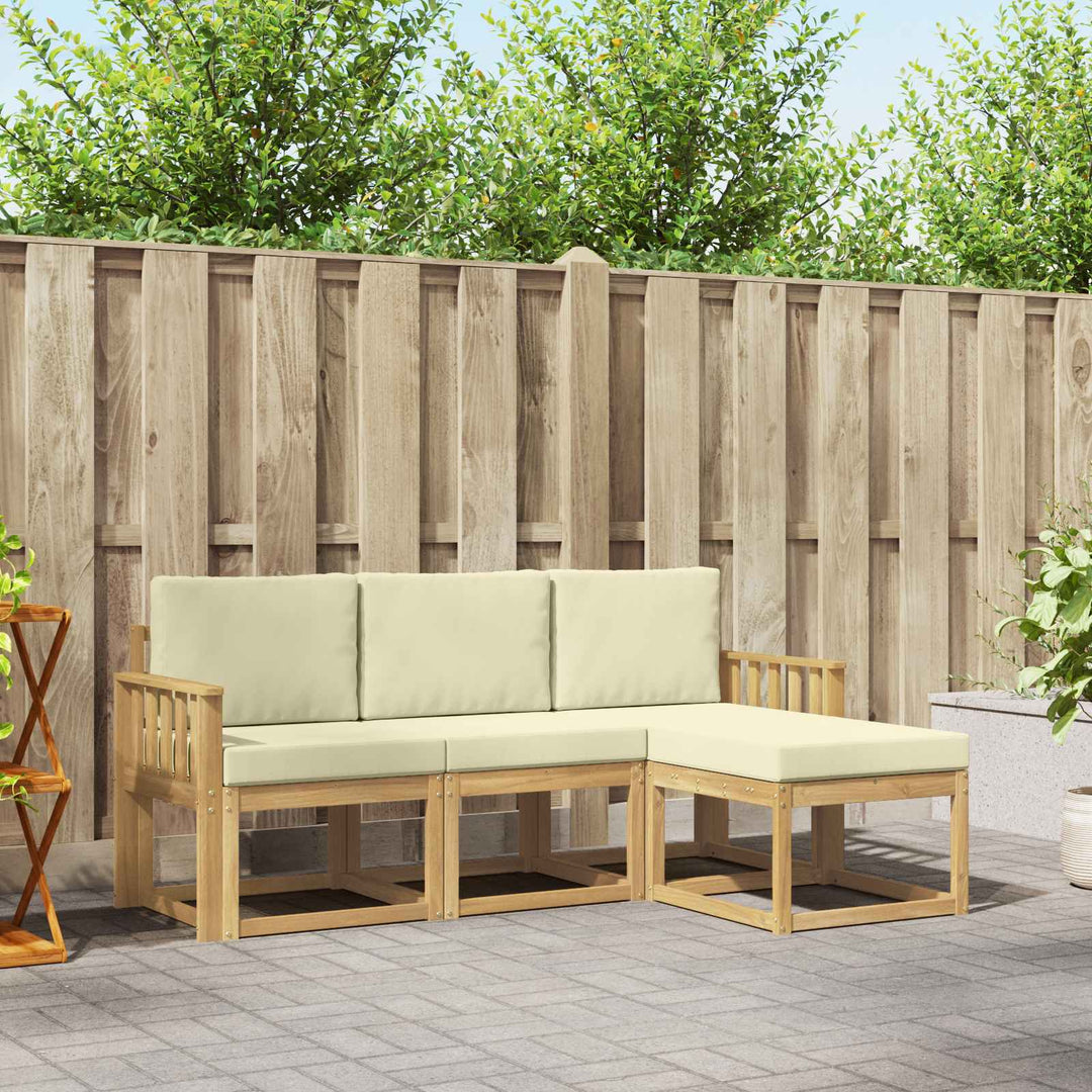 Udendørs sofagruppe 4 pcs