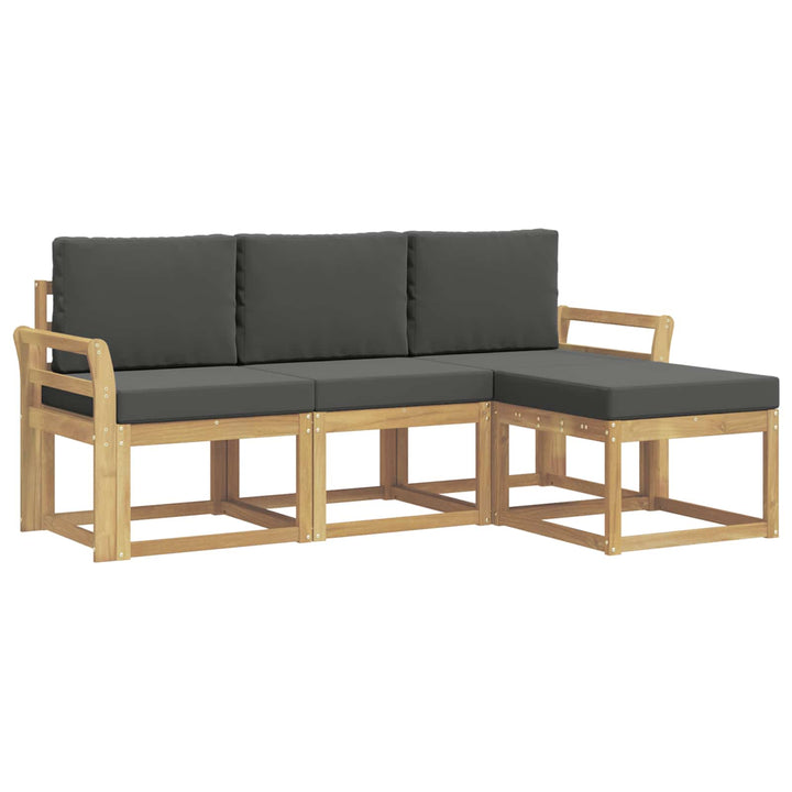 Udendørs sofagruppe 4 pcs