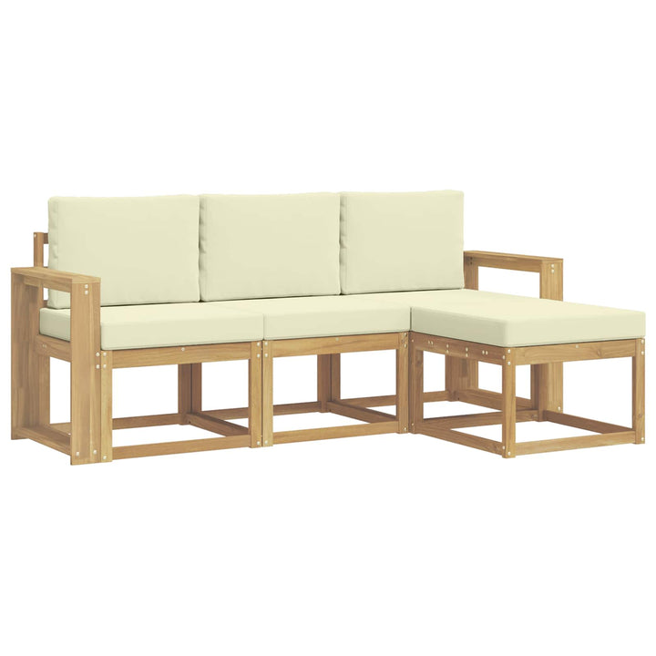 Udendørs sofagruppe 4 pcs