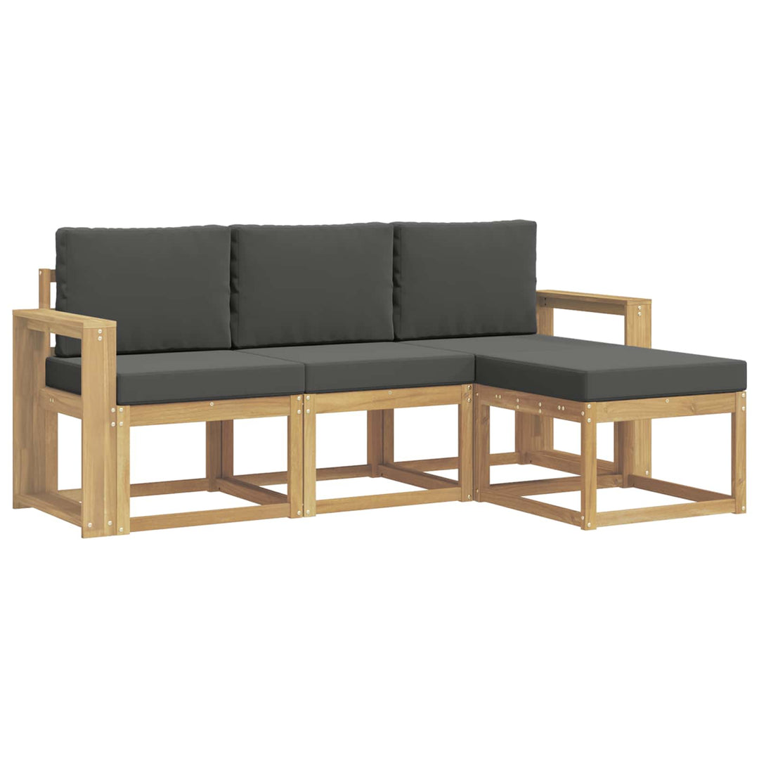 Udendørs sofagruppe 4 pcs