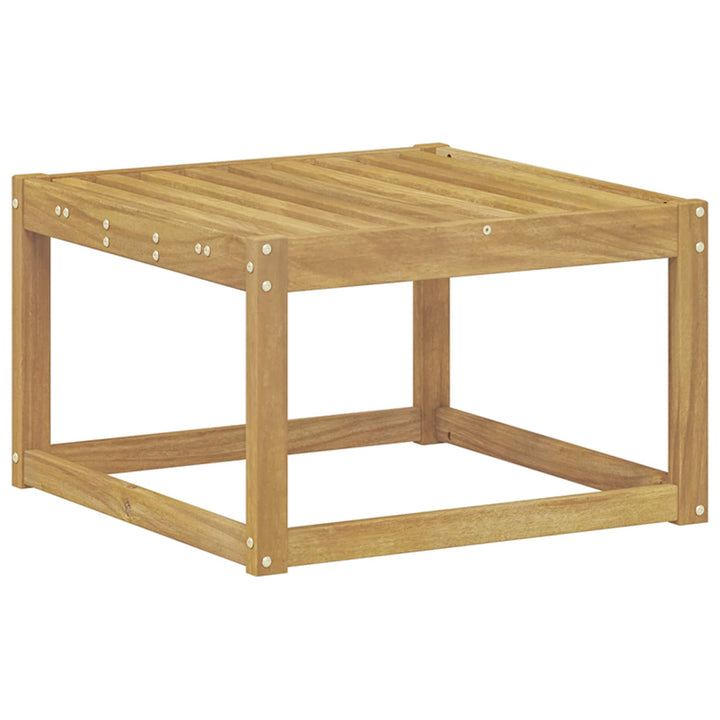 Udendørs sofagruppe 3 stk. Hvid og Beige Polyester
