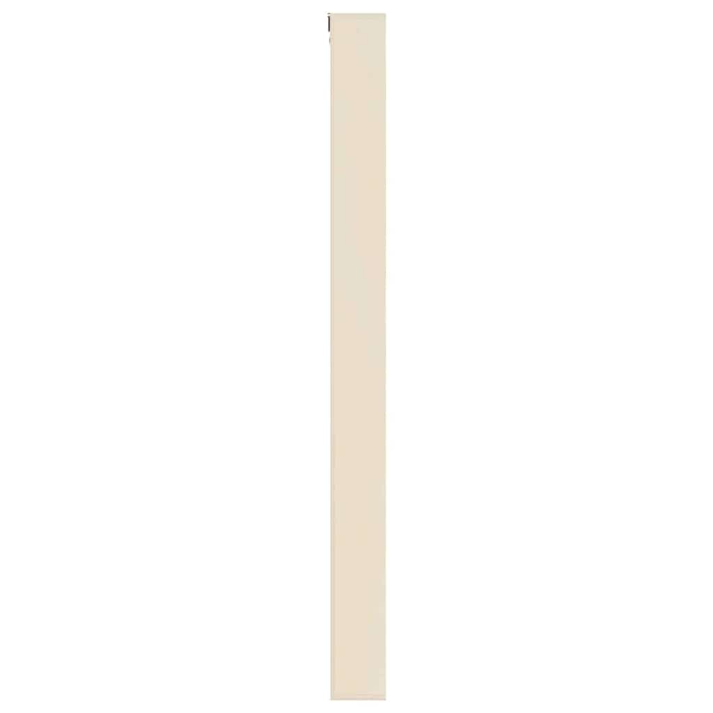Vægdisplaykasse Beige 98 x 4,5 x 55 cm Konstrueret træ