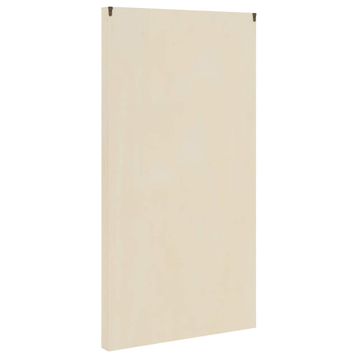 Vægdisplaykasse Beige 50 x 4,5 x 96 cm Konstrueret træ