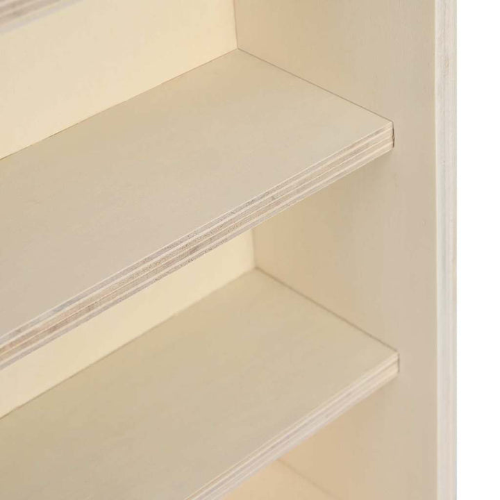 Vægdisplaykasse Beige 40 x 8,5 x 37 cm Konstrueret træ