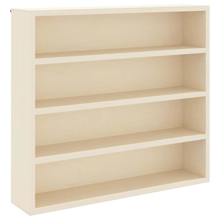 Vægdisplaykasse Beige 40 x 8,5 x 37 cm Konstrueret træ