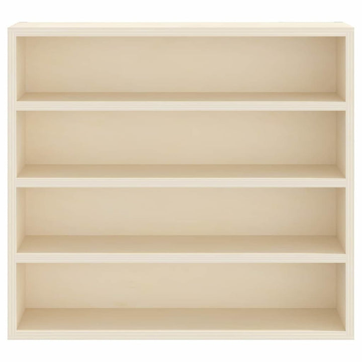 Vægdisplaykasse Beige 40 x 8,5 x 37 cm Konstrueret træ