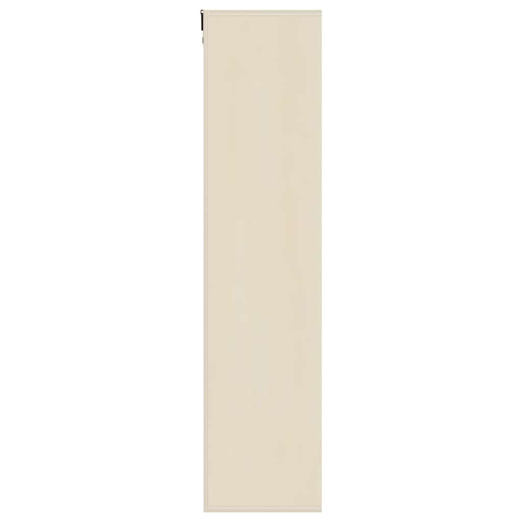 Vægdisplaykasse Beige 40 x 8,5 x 37 cm Konstrueret træ