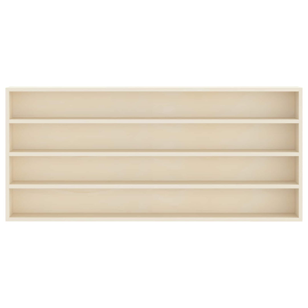 Vægdisplaykasse Vægmonteret Beige 80 x 8,5 x 36 cm