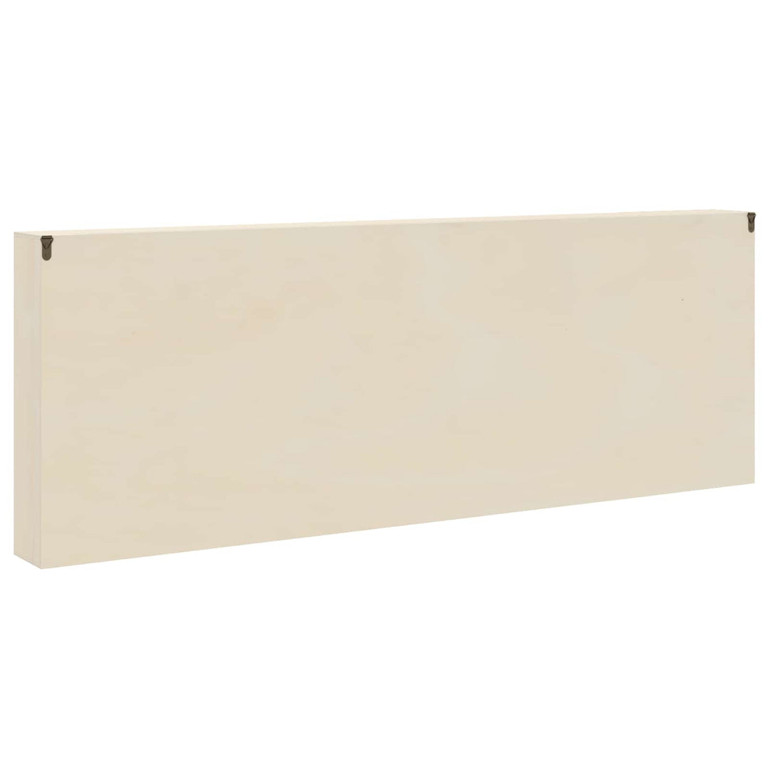 Vægdisplaykasse Vægmonteret Beige 100 x 8,5 x 36 cm