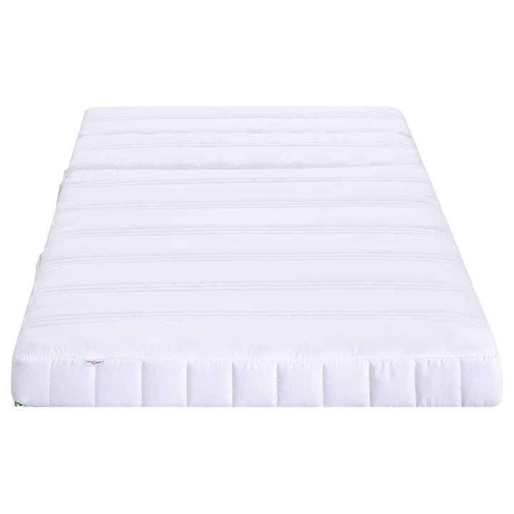 Udvidelig Skummadras 80 x 200 cm Hvid