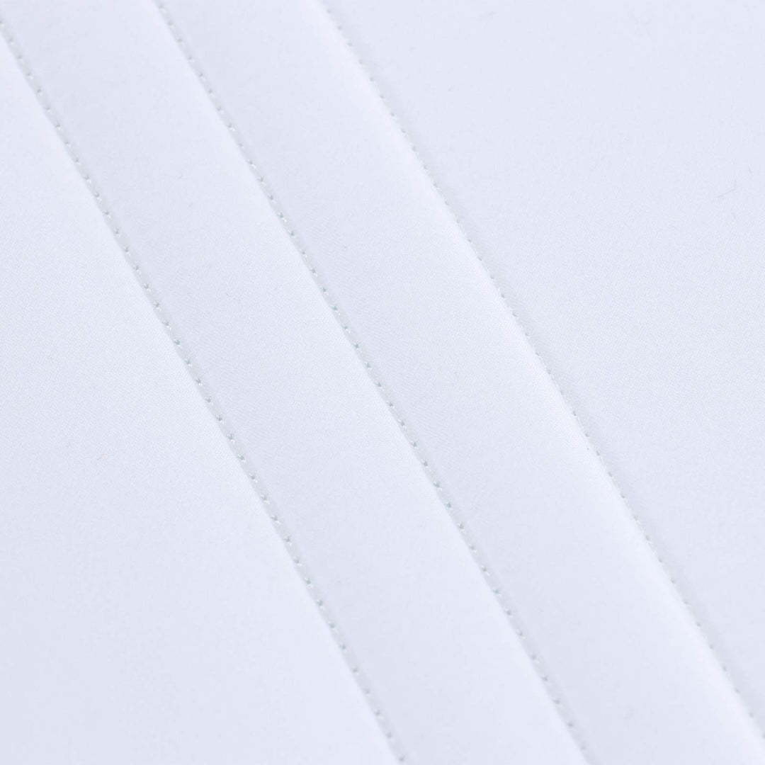 Udvidelig skummadras 80 x 200 cm Hvid