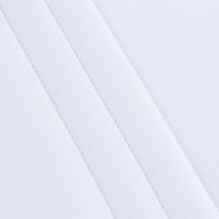 Udvidelig skummadras 80 x 200 cm Hvid