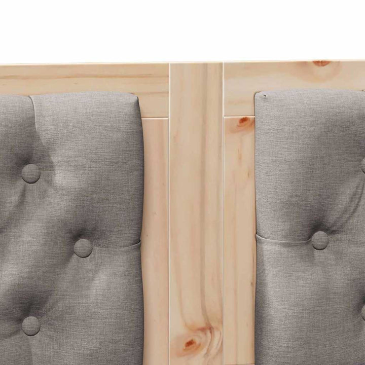Hovedgærde Andet Brun og taupe 150 cm Massivt fyrretræ