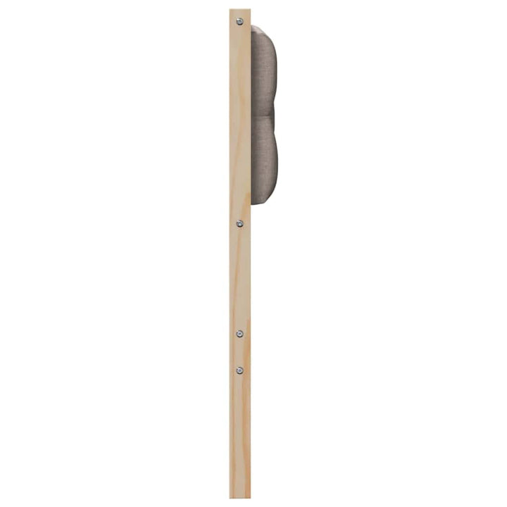 Hovedgærde Andet Brun og taupe 135 cm Massivt fyrretræ