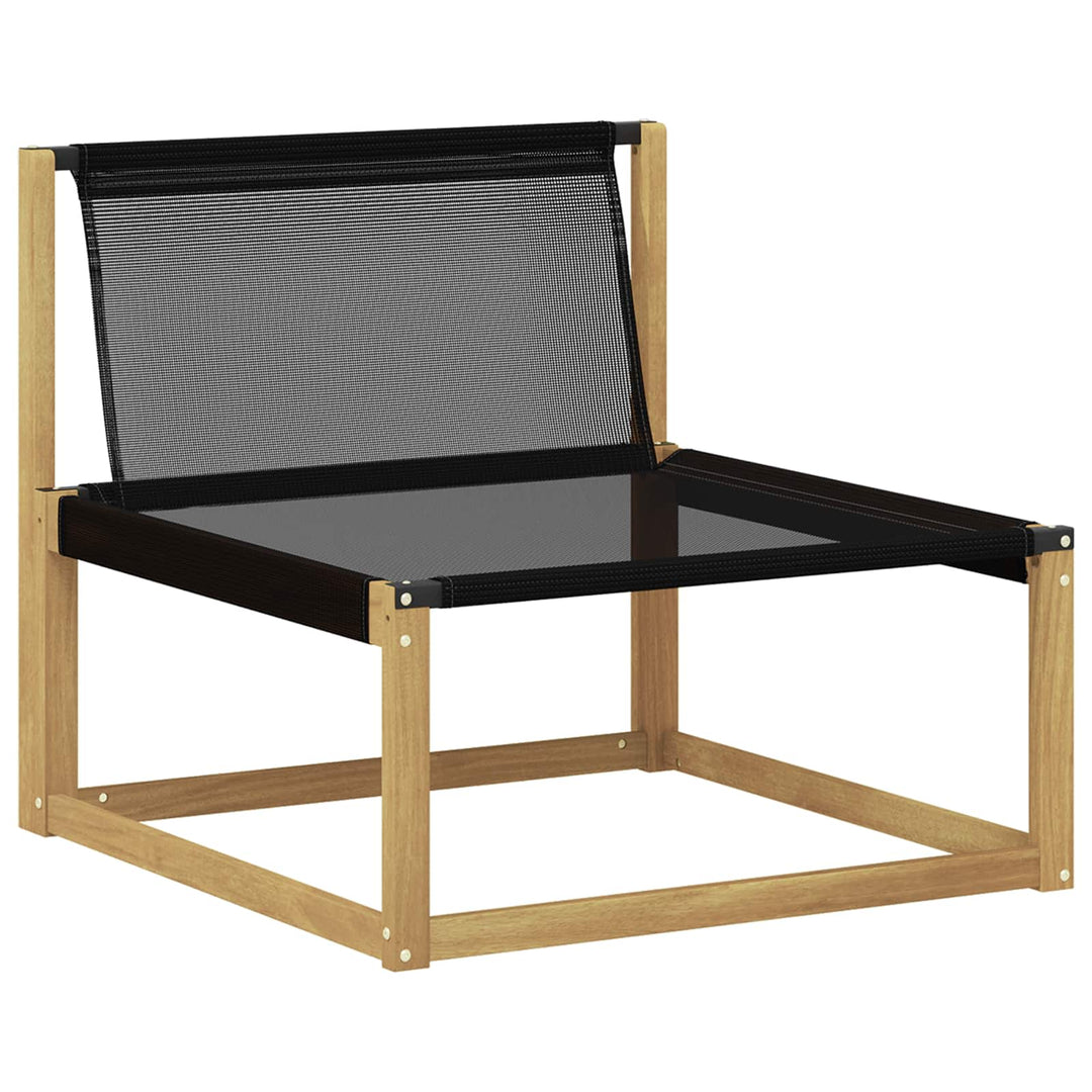 Udendørs sofagruppe 9 stk. Hvid og lysegrå