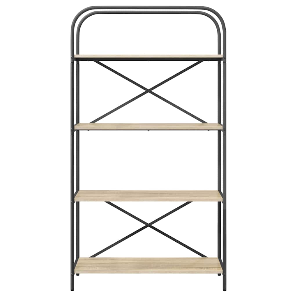 Bogreol Sonoma eg 80 x 30 x 146 cm Konstrueret træ
