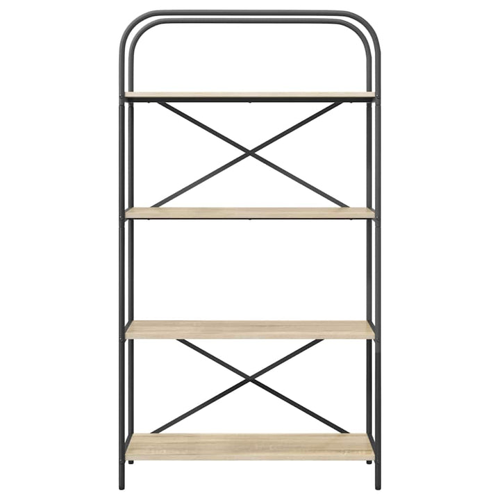 Bogreol Sonoma eg 80 x 30 x 146 cm Konstrueret træ