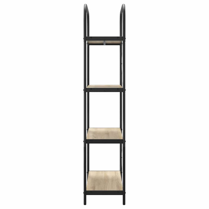 Bogreol Sonoma eg 80 x 30 x 146 cm Konstrueret træ