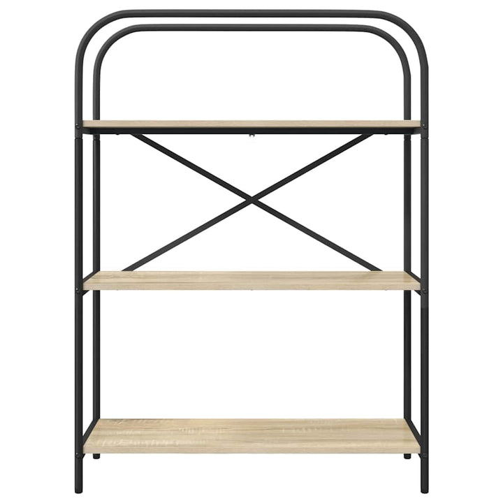 Bogreol Sonoma eg 80 x 30 x 109 cm Konstrueret træ