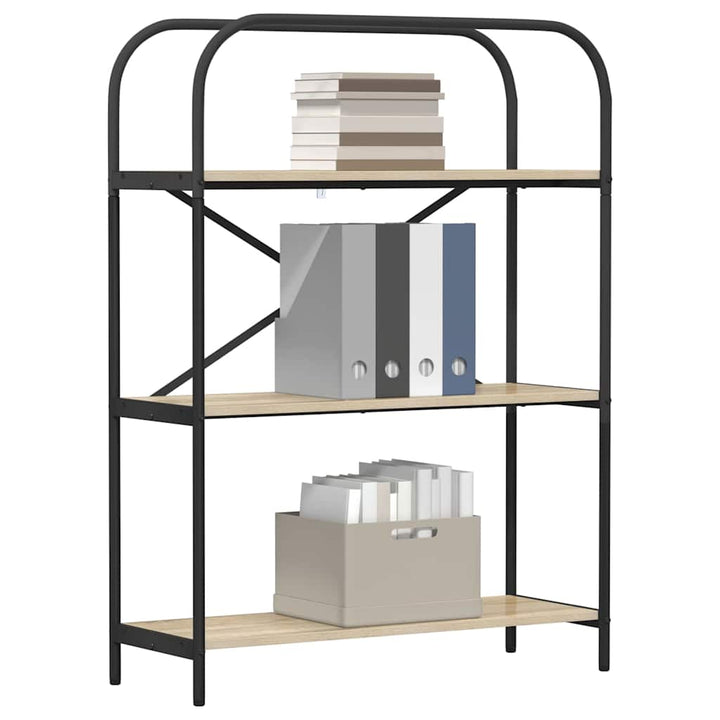 Bogreol Sonoma eg 80 x 30 x 109 cm Konstrueret træ