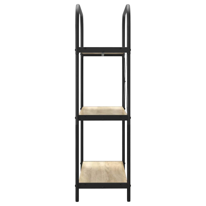 Bogreol Sonoma eg 80 x 30 x 109 cm Konstrueret træ