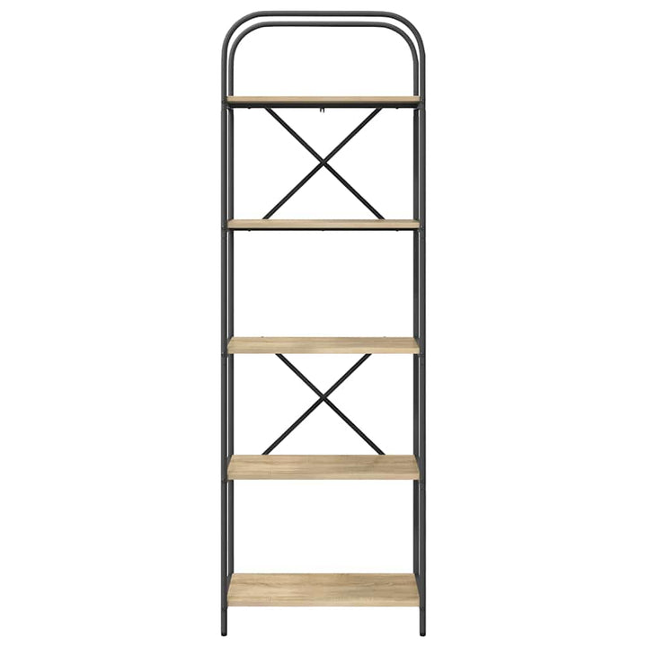 Bogreol Sonoma eg 60 x 30 x 183 cm Konstrueret træ