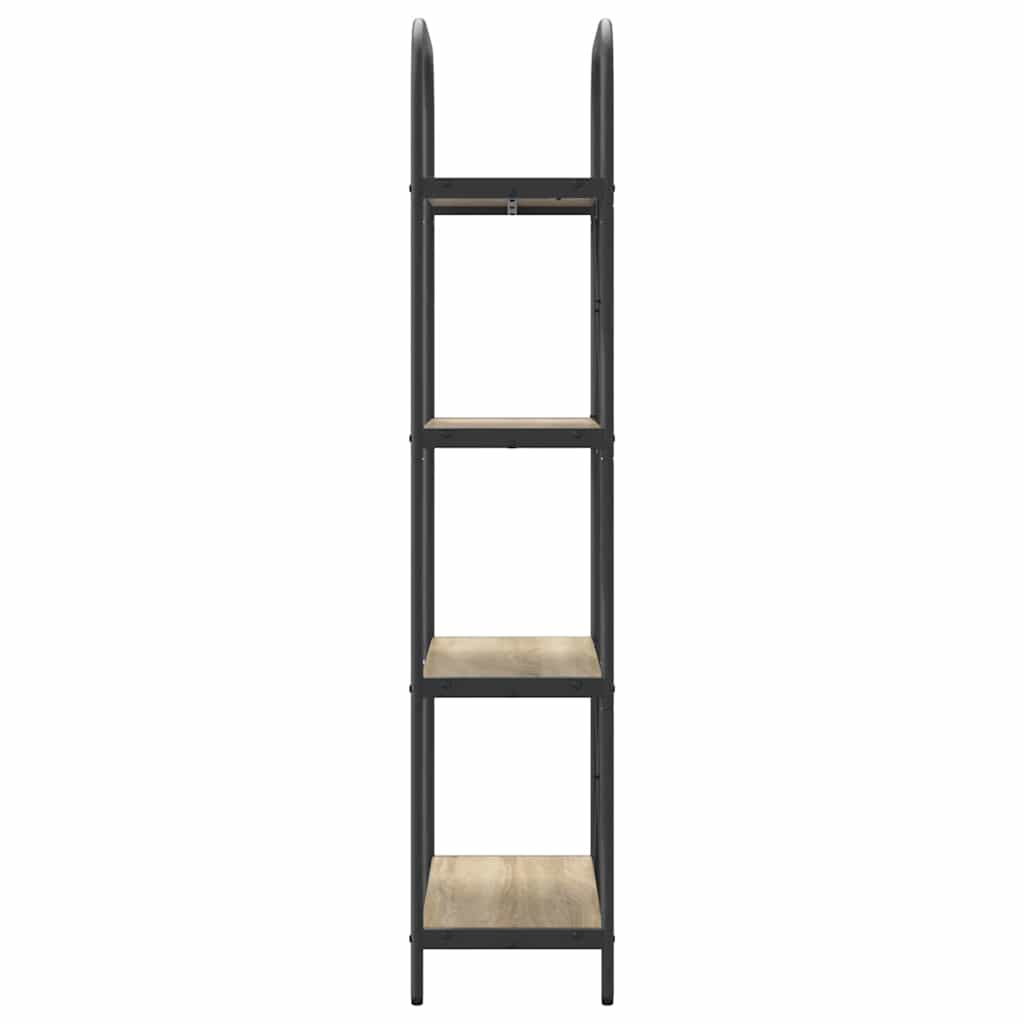 Bogreol Sonoma eg 60 x 30 x 146 cm Konstrueret træ