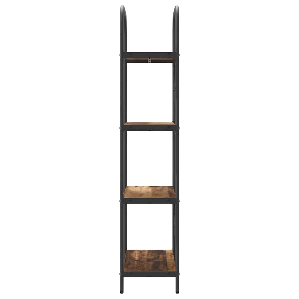 Bogreol Gammelt træ 60 x 30 x 146 cm Konstrueret træ