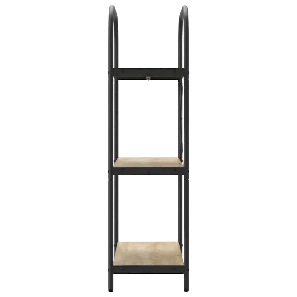 Bogreol Sonoma eg 60 x 30 x 109 cm Konstrueret træ