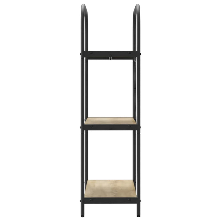 Bogreol Sonoma eg 60 x 30 x 109 cm Konstrueret træ