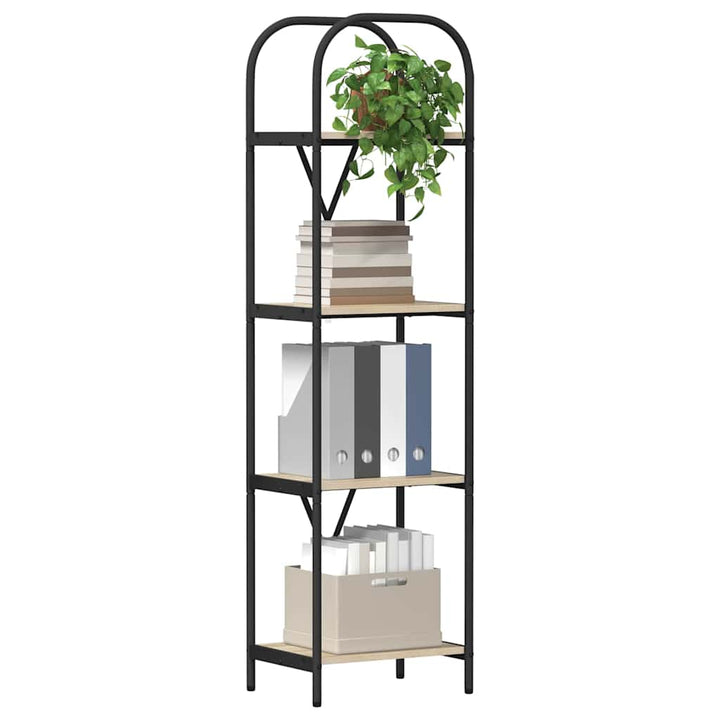Bogreol Sonoma eg 40 x 30 x 146 cm Konstrueret træ