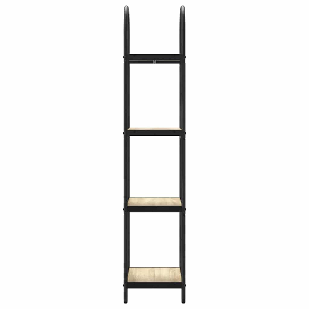 Bogreol Sonoma eg 40 x 30 x 146 cm Konstrueret træ