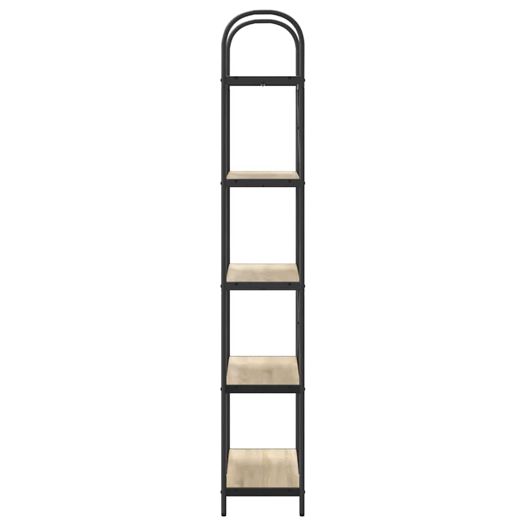 Bogreol Sonoma eg 80 x 30 x 183 cm Konstrueret træ